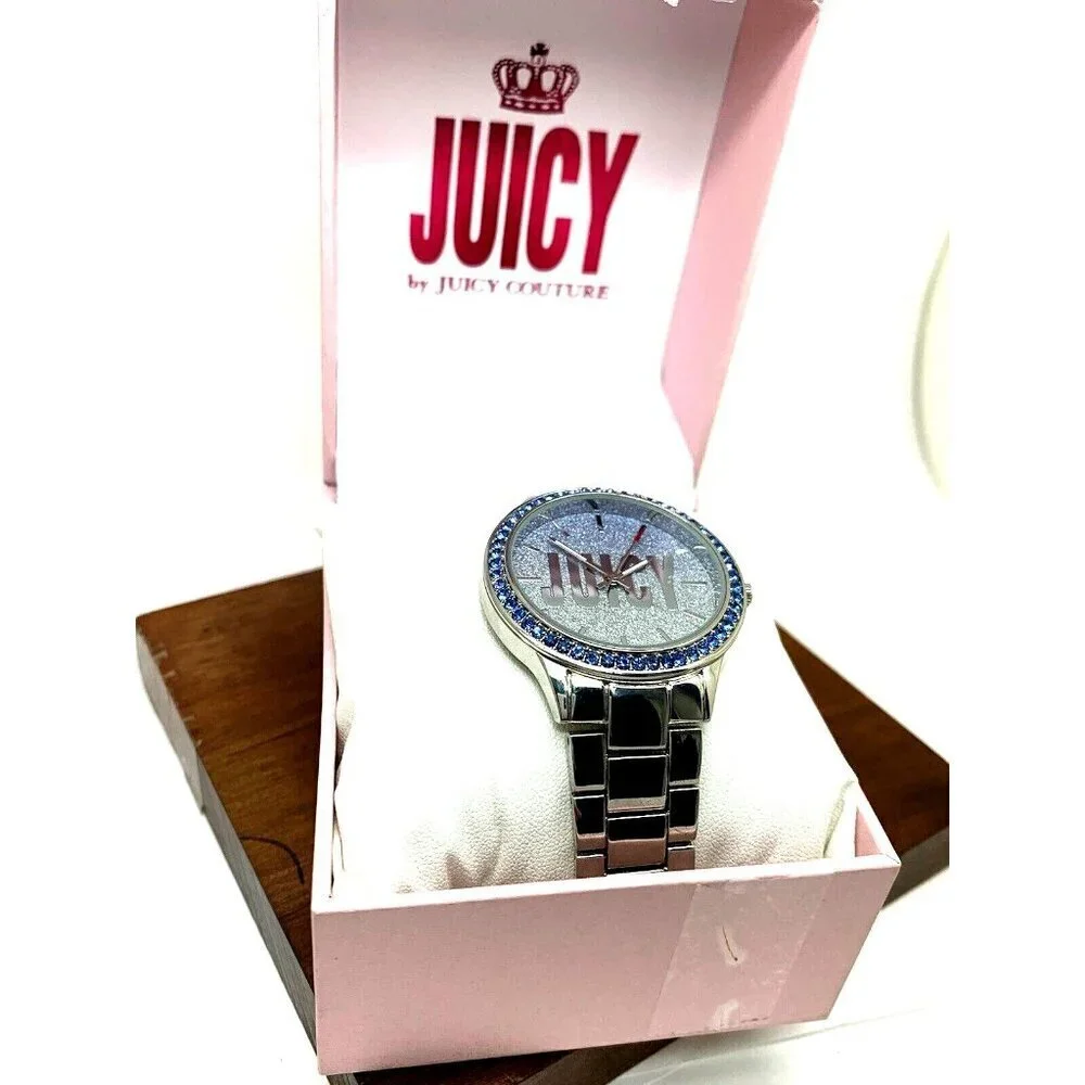 Juicy By Juicy Couture Women's Watch JC/5005 Quartz Blue Crystals Bezel …